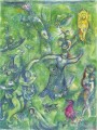 Abdullah discovered before him contemporary Marc Chagall